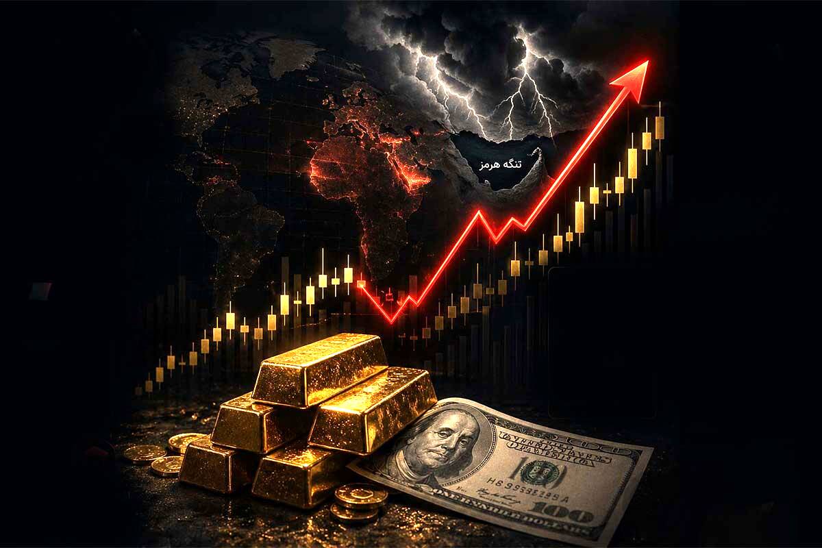 جهش هم‌زمان دلار و طلا در بازار جهانی