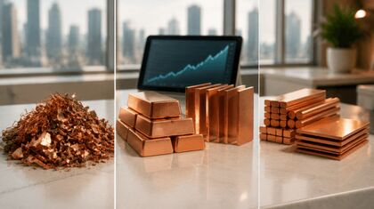 بهترین شکل مس برای سرمایه‌گذاری کدام است؟